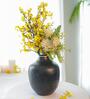 Midway Black Iron Vase