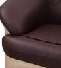 Mifa 1 Seater Sofa in Maroon & Beige Colour