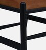 Migos Metallic Dining Chair in Black Finish with Tan Leather Migos Metallic Dining Chair in Black Finish with Tan Leather