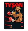 Mike Tyson Texture Paper Framed Art Print