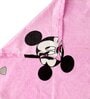 Mikey Mouse Themed Double Bedsheet with 2 Pillow Covers in Pink Colour