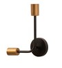 Mila Black Matt Metal Wall Light