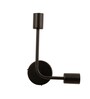 Mila Black Matt Metal Wall Light
