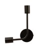 Mila Black Matt Metal Wall Light