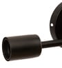 Mila Black Matt Metal Wall Light