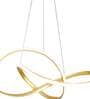 Milady Gold LED Smart Voice Assist Chandelier