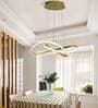 Milady Gold LED Smart Voice Assist Chandelier