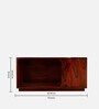 Milan Coffee Table In Honey Finish