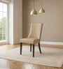 Milan Italian Leatheretteette Dining Chair in Bige Colour