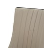 Milan Italian Leatheretteette Dining Chair in Bige Colour