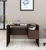 Milan Study table in Dark Elm Finish