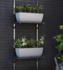 Milano Grey Polymer Fabi Medium
Planter