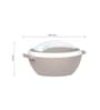 Varmora Milano Inner Steel Casserole |Hot Pot for Kitchen| Chapati Box  Microwave-Safe -1000ml-Brown