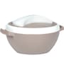 Varmora Milano Inner Steel Casserole |Hot Pot for Kitchen| Chapati Box  Microwave-Safe -500ml-Brown