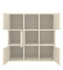 Milano Book Shelf in Orange Colour