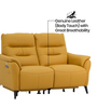 Milano Luxe Dual Power Leather Incliner 2S