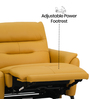 Milano Luxe Dual Power Leather Incliner 3S