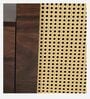 Milano  Shoe Rack with Seating in Walnut Finish