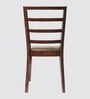 Milano Solid Wood Dining Chair in Beige Colour Set of 2