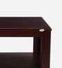 Milburn Coffee Table In Brown Finish
