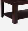 Milburn Coffee Table In Brown Finish