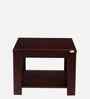 Milburn Side Table In Brown Finish