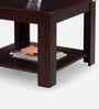Milburn Side Table In Brown Finish