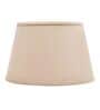 Miler Beige Cotton Solid Lampshade