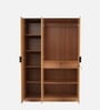 Milford 3 Door Wardrobe in Urban Teak Finish