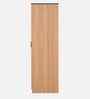 Milford 4 Door Wardrobe in Urban Teak Finish with Mirror