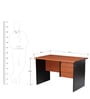 Milford 3 Drawer Office Table