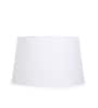 Milky Ivory Cotton Drum Lampshade