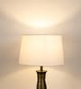 Milky Ivory Cotton Drum Lampshade