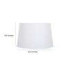 Milky Ivory Cotton Drum Lampshade