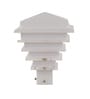 Luxuria White Plastic Gate Light