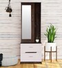 Milkybar Dressing Unit in White Lily & Walnut Finish