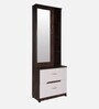 Milkybar Dressing Unit in White Lily & Walnut Finish