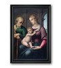 Miller Canvas Framed 18 x 12 Art Print