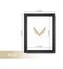 Miller Canvas Framed 18 x 24 Art Print