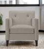 Miller Fabric 1 Seater Sofa in Lit Grey Colour
