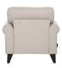 Miller Fabric 1 Seater Sofa in Beige Colour
