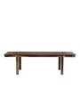 Miller Sheesham Wood Expandable 8+ Seater Dining Table in Rustic Teak Finish