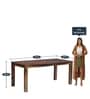 Miller Sheesham Wood Expandable 8+ Seater Dining Table in Rustic Teak Finish