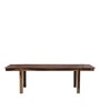 Miller Sheesham Wood Expandable 8+ Seater Dining Table in Rustic Teak Finish