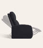 Milos Leatherette 1 Seater Recliner In Black Colour With Massager