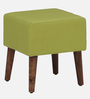 Milton Fabric Seating Stool In Green Colour