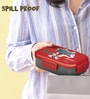 Milton Hugo Kids Lunch Box 700 Ml Inner Stainless Steel Pu Insulated Snap Lock Lid Red