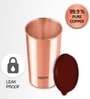 Milton Copper Drinking Tumbler With Lid 480 Ml Pure Copper Leak Proof