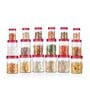 Milton Vitro Airtight Pet Storage Container Set 18 Pieces (6 X 230 Ml 6 X 600 Ml 6 X 1.18 L) Transparent