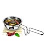 Milton Pro Cook Triply Stainless Steel Tadka Pan 12 Cm 370 Ml Induction & Gas Compatible